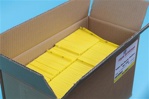 Signaalplaat geel [10x25cm] 1.000 doos