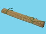Bamboestokken Naturel 15cm - 2,5mm Ø