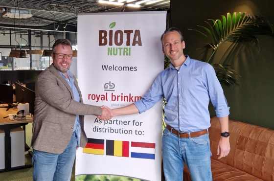 Samenwerking tussen Royal Brinkman en Biota Nutri