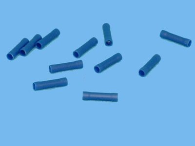 Doorverbinder blauw 25x2,3mm