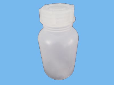 Wijdhals fles met dop 250 ml