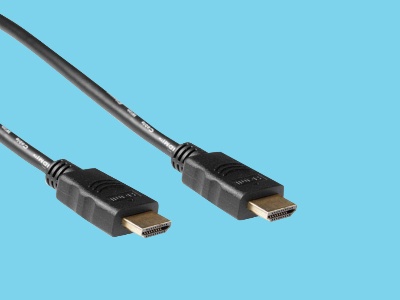 HDMI-A  high speed kabel met Ethernet  2mtr zwart