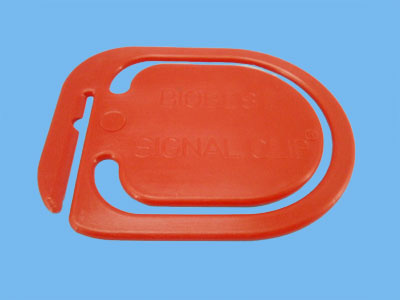Signal Clip rood (50) set