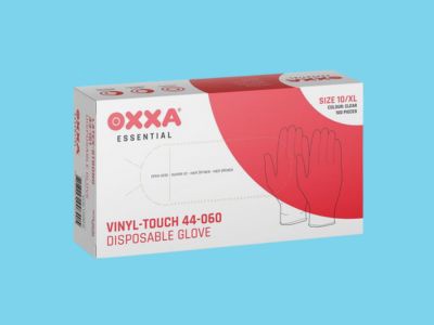 Handschoen Oxxa vinyl XL wit cat 1