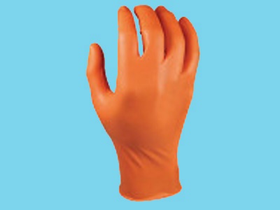 Handschoen Oxxa 246OR Nitril Grippaz oranje XL