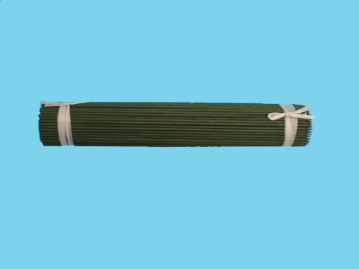 Bamboestokken Donkergroen 40cm - 4mm Ø