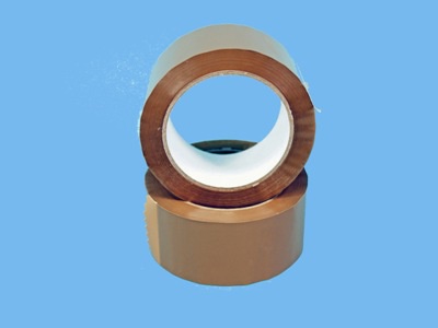 Tape muscle pack 50mm bruin 66m