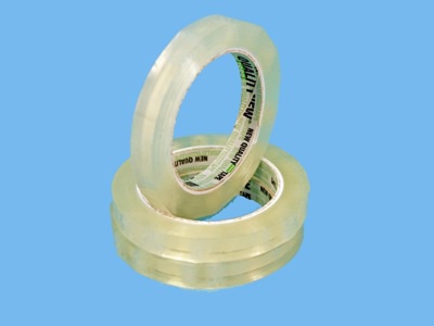 Tape muscle pack 15mm transparant 66m
