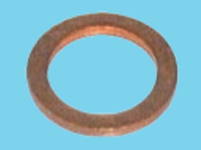 Hydro. ring koper 20x14x1,5mm