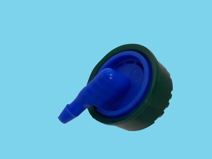 Supertif-High NoDrain side-outlet 2,95L/uur groen/blauw