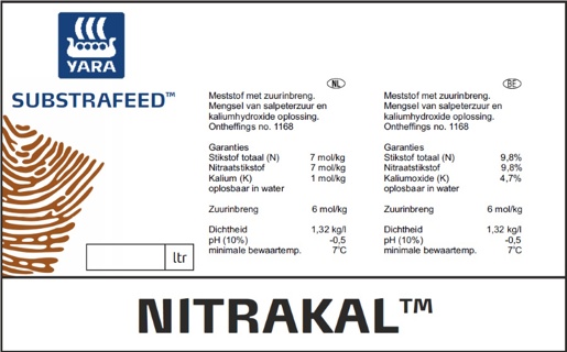 Substrafeed Nitrakal (bulk)