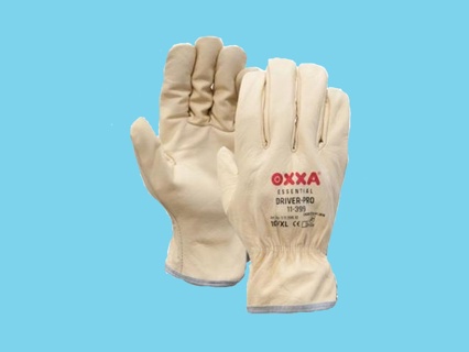 OXXA® Driver-Pro 11-399 handschoen creme maat 10 nerflederen