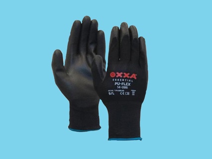 OXXA® PU-Flex 14-086 handschoen zwart maat 8