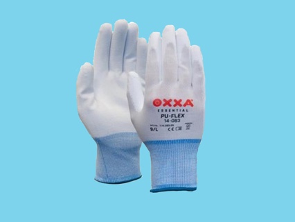 OXXA® PU-Flex 14-083 handschoen wit maat 7