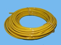 Snoer qwpk 3x1,5 mm oranje/geel 750v.