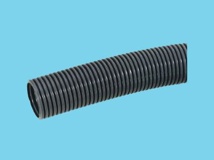 Nylon beschermslang 12-15,8 mm zwart (50m)