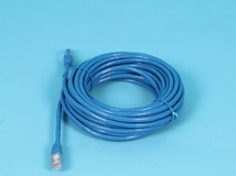 SFTP patch kabel  cat6E mold blauw 10m