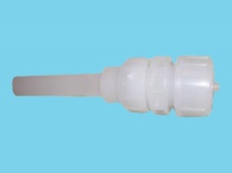 Vialux Injectie ventiel DN4,tube 4/6x½"PVDF/FKM