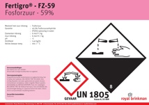 Sticker Fertigro FZ 59 Bulkvat