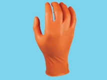Handschoen Oxxa 246OR Nitril Grippaz oranje L
