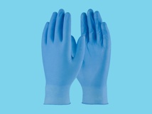 Handschoenen nitril poedervrij blauw M 3,5gr