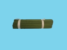 Bamboestokken Donkergroen 40cm - 5mm