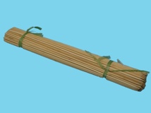 Bamboestokken Naturel 40cm - 4mm Ø