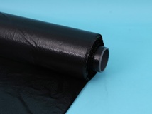 Folie vlamperforatie zwart 003x210 plano 250m grof
