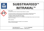 Leidingsticker Safety Substrafeed Nitrakal