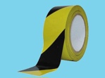 Afzetband geel-zwart 500mtr