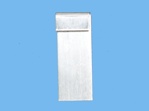 Aluminium goothaken     4,5cm1xgezet