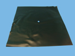 Zwart aquatex folie 60x60cm + gat 32mm