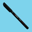 Stabilo pen 842 0,7mm watervast zwart (10)