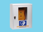 Defibrillator metaalkast met alarm universeel wit